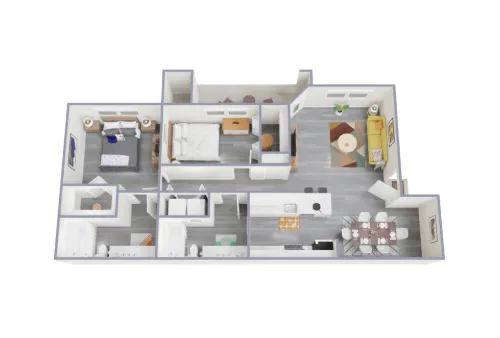 NeuRock of Westchester Grand Prairie FloorPlan 3