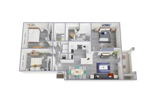 NeuRock of Westchester Grand Prairie FloorPlan 5