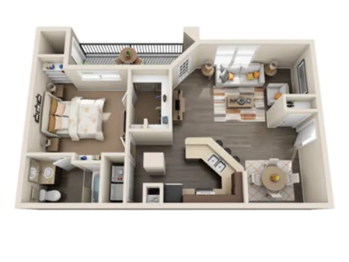 Neurock of Destino Grand Prairie FloorPlan 2