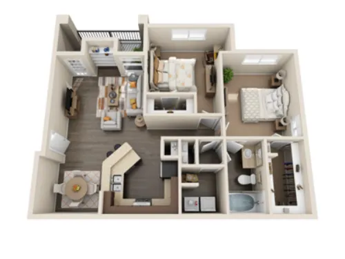 Neurock of Destino Grand Prairie FloorPlan 3
