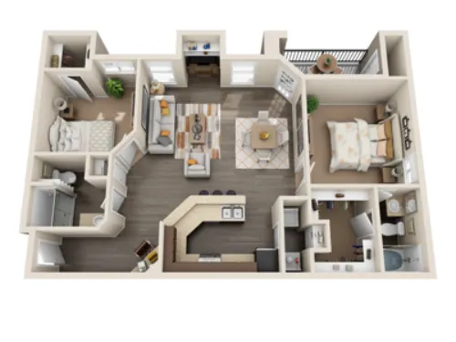 Neurock of Destino Grand Prairie FloorPlan 5