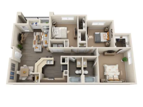 Neurock of Destino Grand Prairie FloorPlan 6