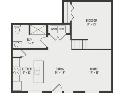 Northside Apartments Richardson FloorPlan 4