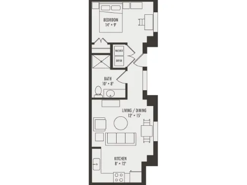 Northside Apartments Richardson FloorPlan 7