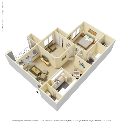 Oaks Riverchase Coppell Floorplan 3