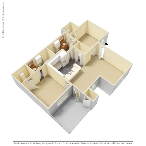 Oaks Riverchase Coppell Floorplan 4