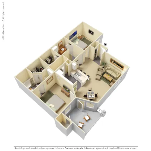 Oaks Riverchase Coppell Floorplan 5