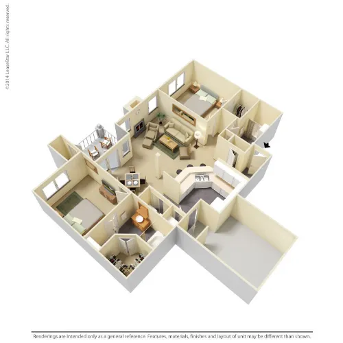 Oaks Riverchase Coppell Floorplan 7