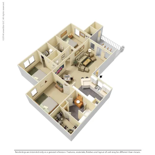 Oaks Riverchase Coppell Floorplan 8
