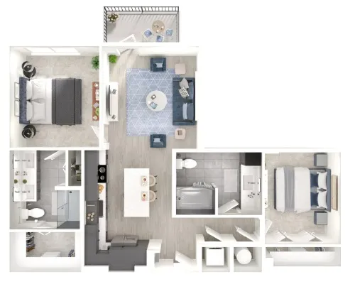 Ovation at Galatyn Park Richardson floor plan 12