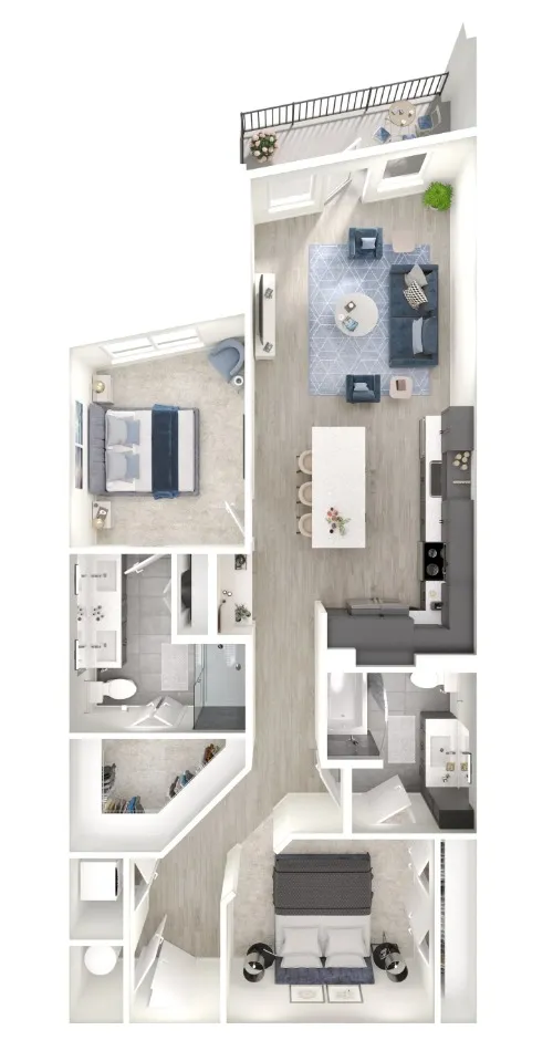 Ovation at Galatyn Park Richardson floor plan 14