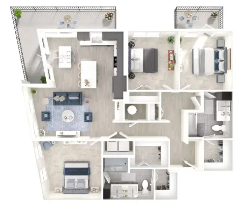Ovation at Galatyn Park Richardson floor plan 16