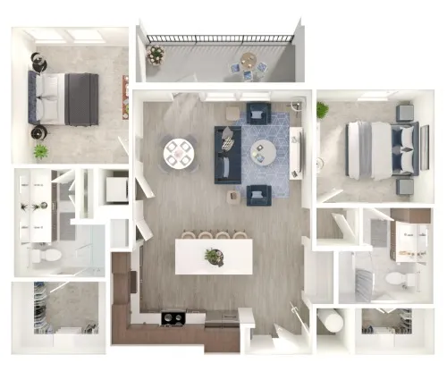 Ovation at Galatyn Park Richardson floor plan 7