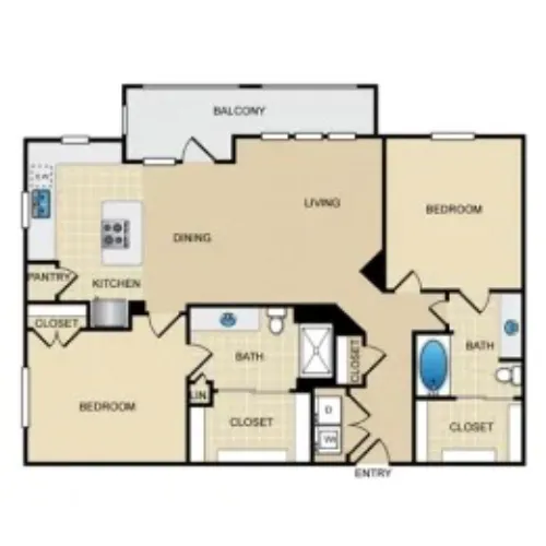 Ovation at Lewisville FloorPlan 14