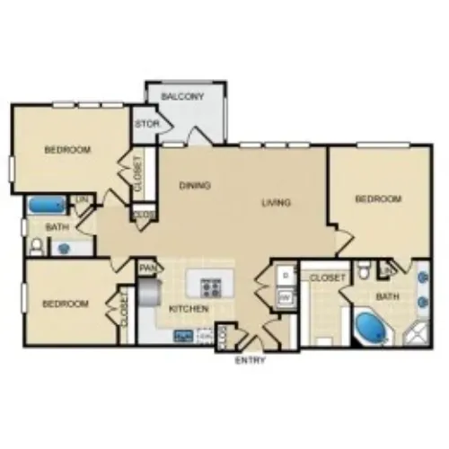 Ovation at Lewisville FloorPlan 17