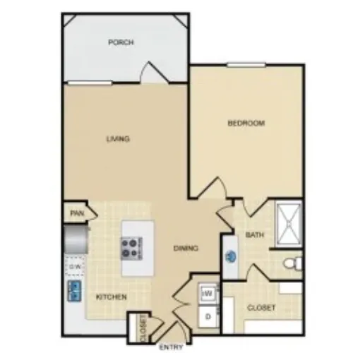 Ovation at Lewisville FloorPlan 2
