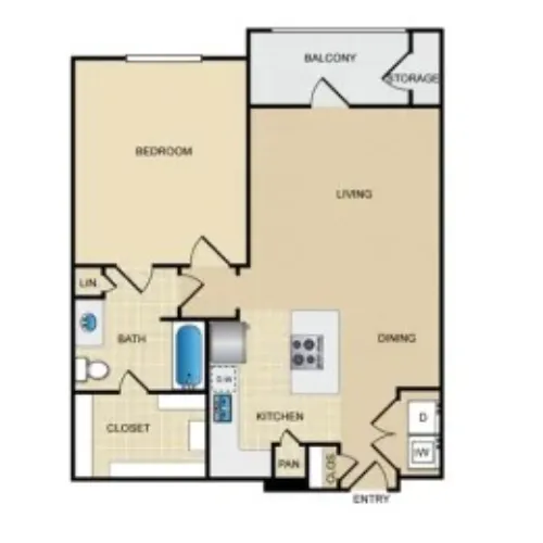 Ovation at Lewisville FloorPlan 3