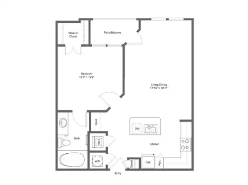 Park Central at Flower Mound FloorPlan 2