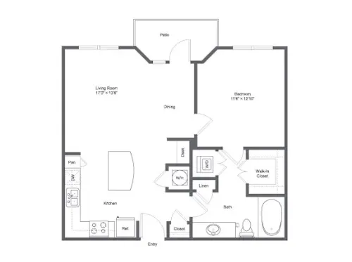 Park Central at Flower Mound FloorPlan 3