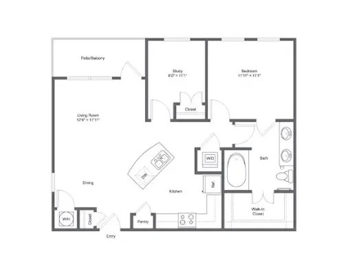 Park Central at Flower Mound FloorPlan 5