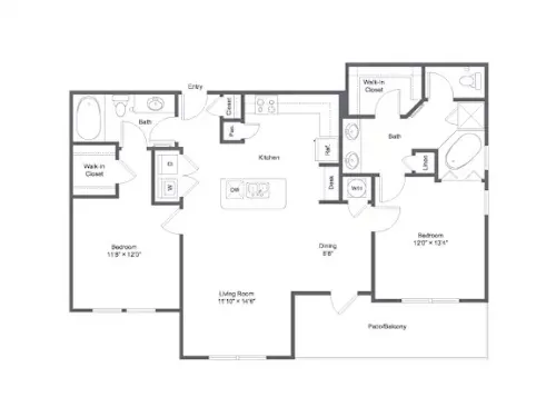 Park Central at Flower Mound FloorPlan 8