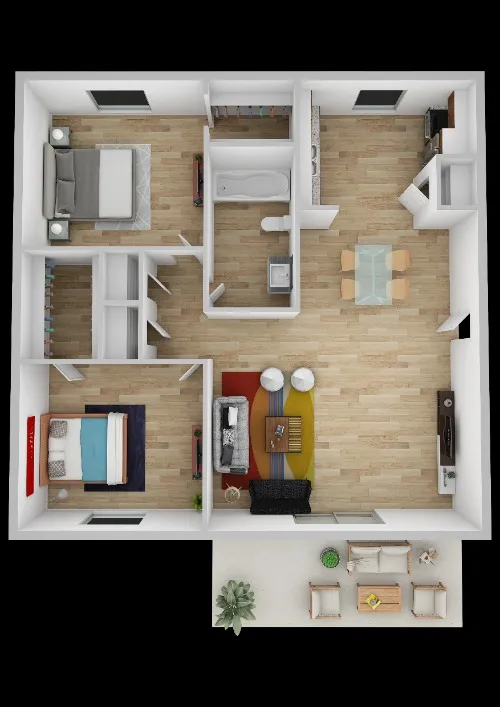 Parkway Villas floor plan 3