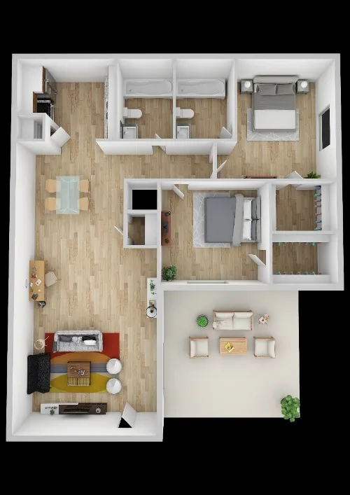 Parkway Villas floor plan 4