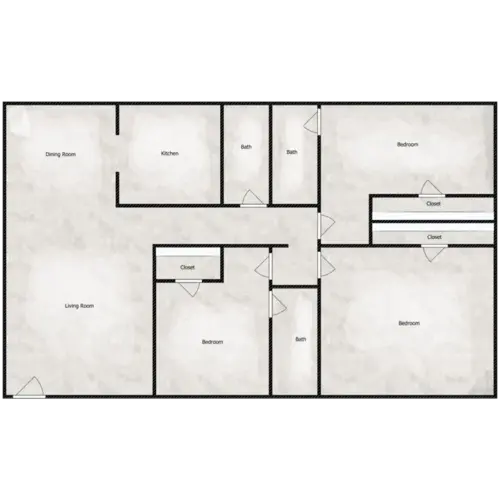 Pebblebrook Apartments Irving Floorplan 10