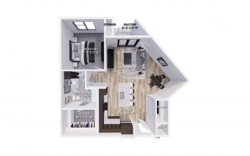 Prairie Modern Grand Prairie FloorpLan 3