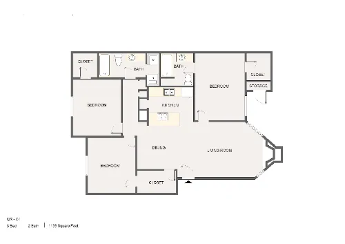 Quail Ridge Grand Prairie FloorPlan 5