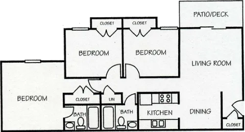Raible Place Irving FloorPlan 3