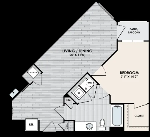 Reserve at Spring Creek Richardson floor plan 2