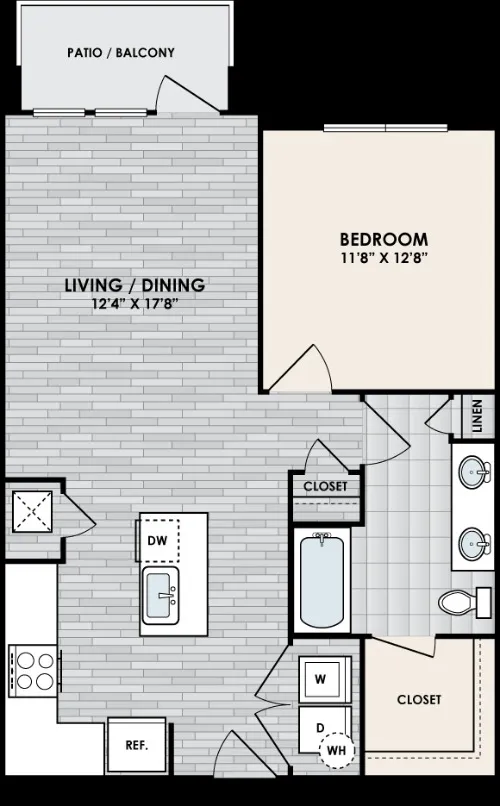 Reserve at Spring Creek Richardson floor plan 3