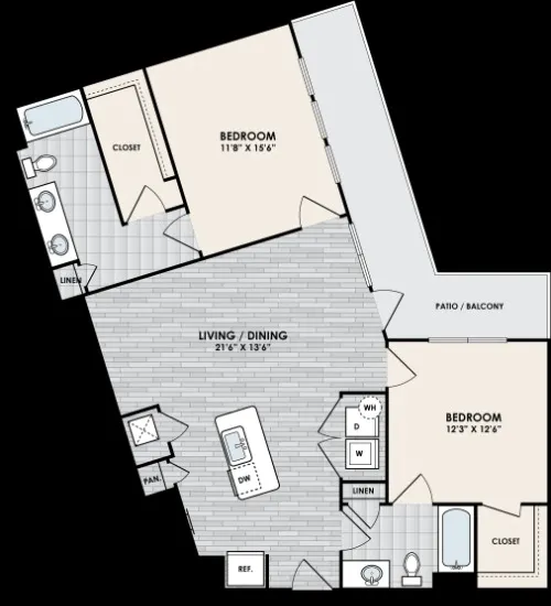 Reserve at Spring Creek Richardson floor plan 4