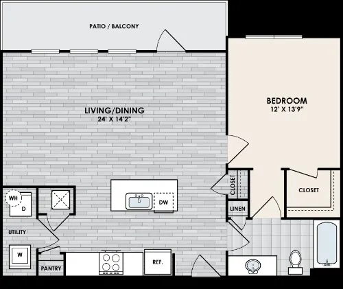 Reserve at Spring Creek Richardson floor plan 5