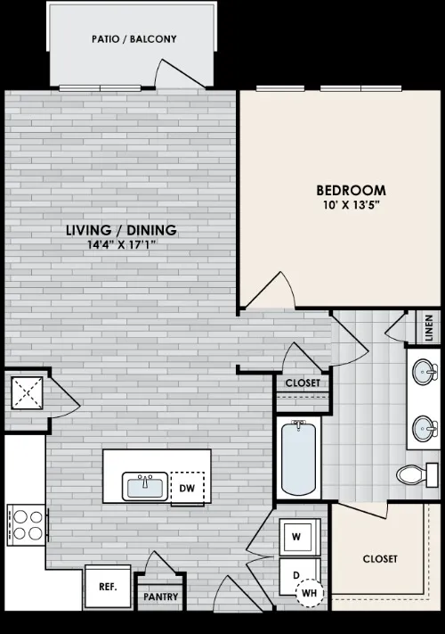 Reserve at Spring Creek Richardson floor plan 6