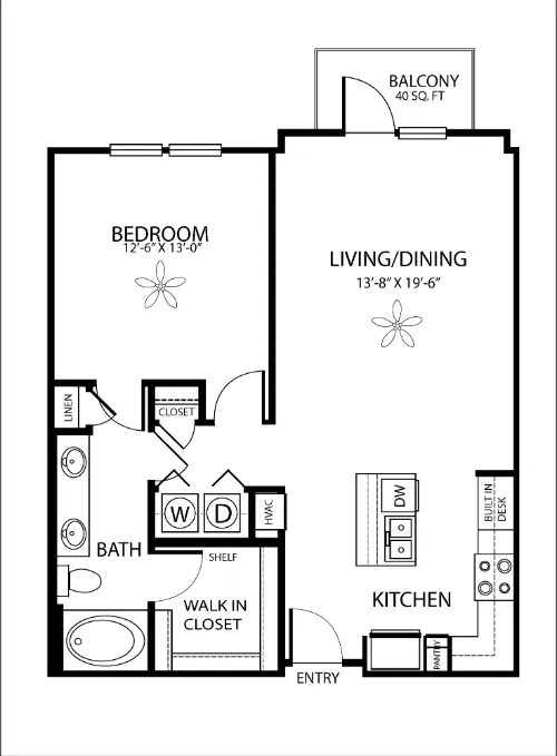 Resort at 925 Main floor plan 4
