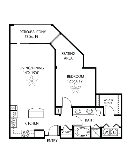 Resort at 925 Main floor plan 5