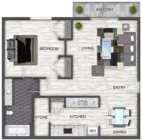 Richland Park floor plan 1