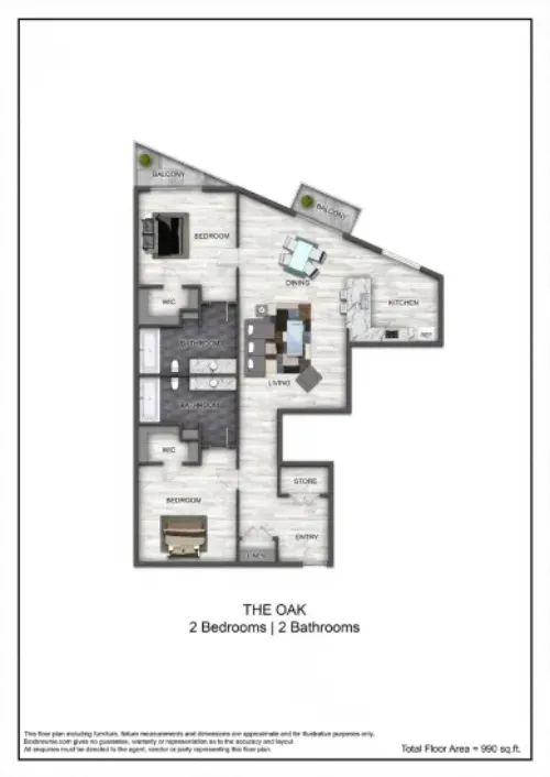 Richland Park floor plan 4
