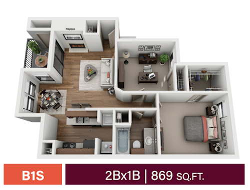 Ridgeview Place Irving Floorplan 12