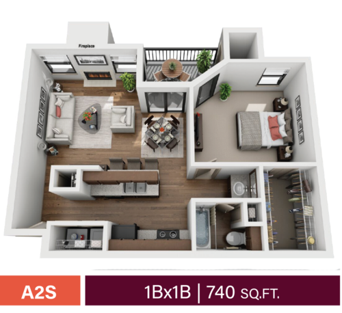 Ridgeview Place Irving Floorplan 2