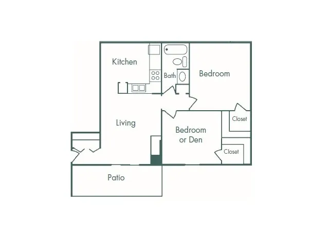 Rochelle Place Irving Floorplan 3