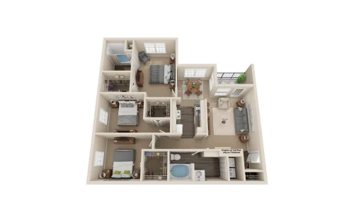 Royal St. Moritz Grapevine Floorplan 6