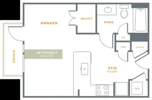 SYNC CityLine Richardson FloorPlan 1