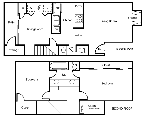 Sable Pointe Irving Floorplan 5