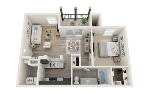 Saxon Woods McKinney Floorplan 2