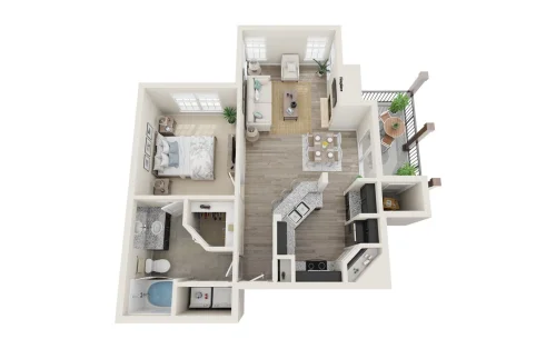 Saxon Woods McKinney Floorplan 3