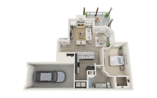 Saxon Woods McKinney Floorplan 4