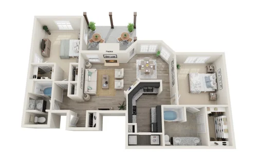 Saxon Woods McKinney Floorplan 8